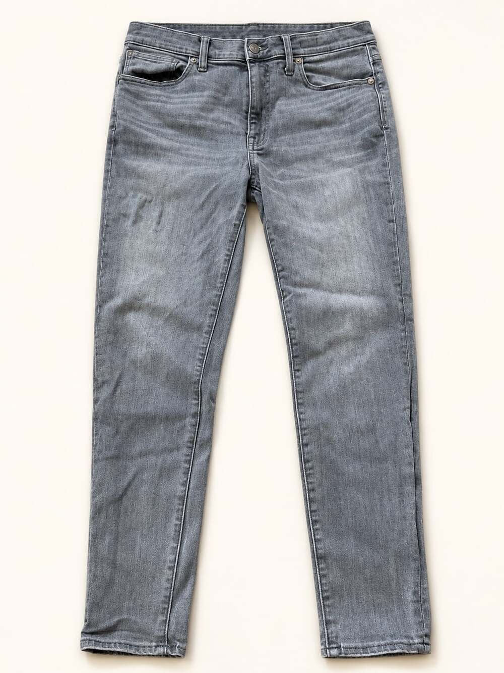 Madewell 9 Inch High Riser Skinny Skinny Size 31 Gray Jeans (g25)
